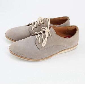 Rollie Derby Shoes Womens EU 38 Gray Leather Lace Up Oxford Flats Lightweight